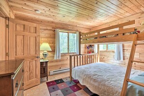 House (2 Bedrooms) | Interior - Fire Pit + Sauna: Waterfront Escape in Crosslake! (Pequot Lakes)