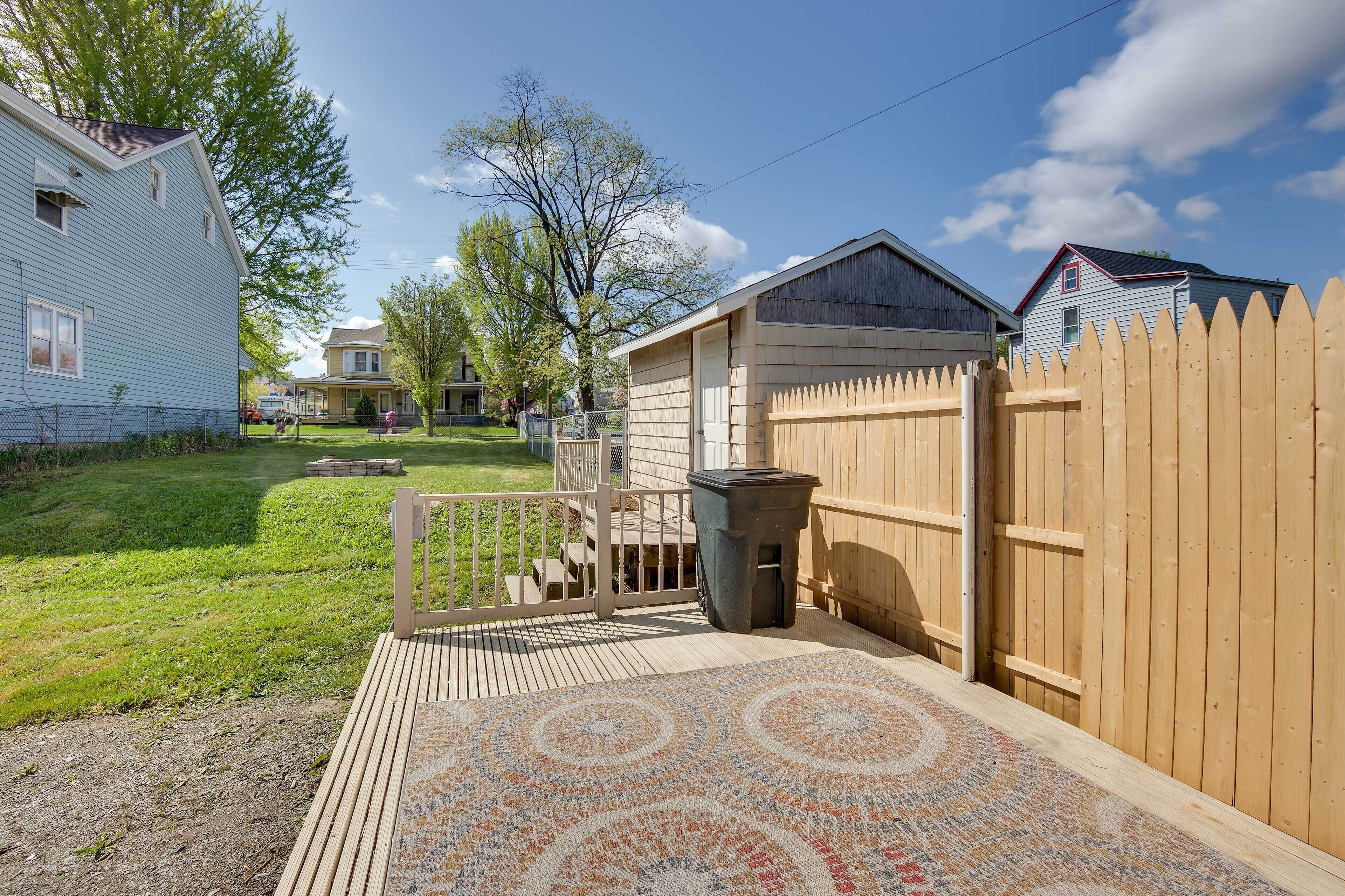 Pet-friendly Pennsylvania Retreat w/ Fire Pit!