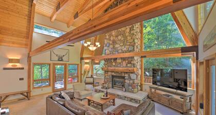 'wild Huckleberry Cabin' in Alpine: Fire Pit, Deck