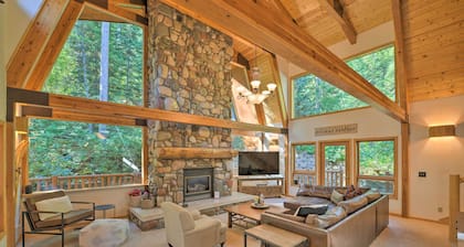 'wild Huckleberry Cabin' in Alpine: Fire Pit, Deck