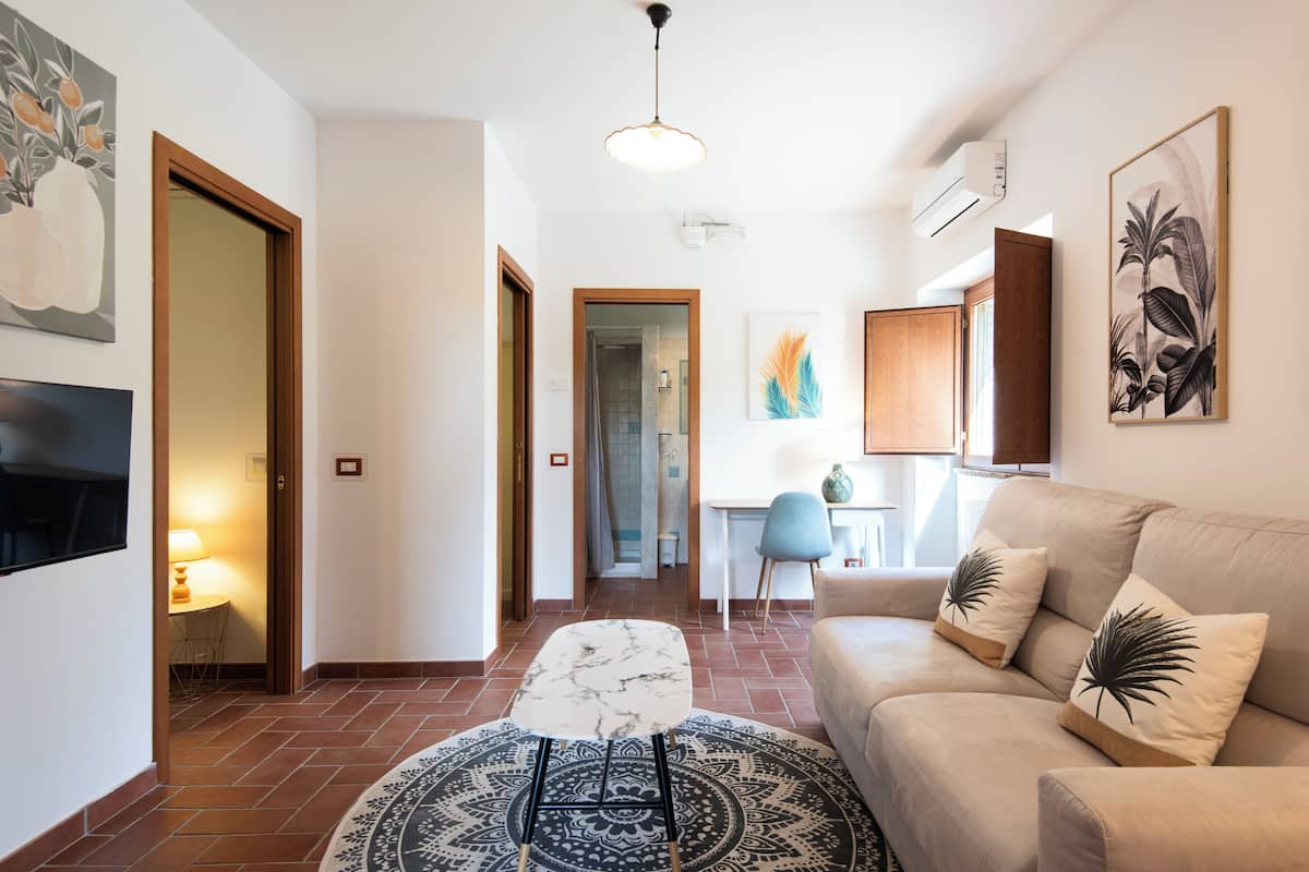 Family Condo | Living area | 32-inch Smart TV with digital channels, TV