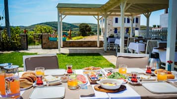 Gratis kontinental frukost varje dag