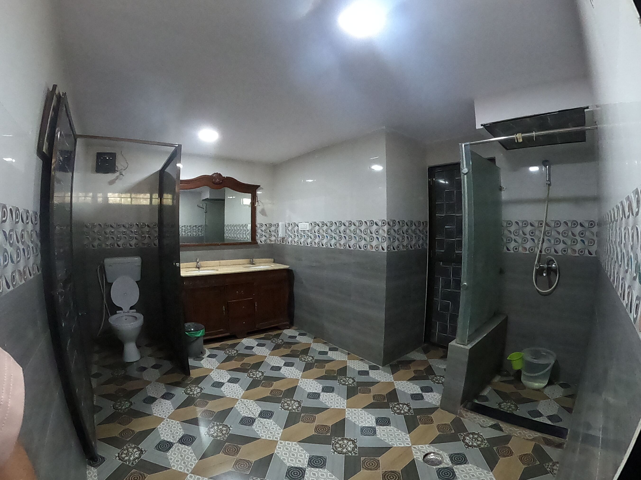 Doccia, asciugamani, sapone