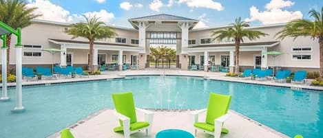 Beheizter Pool