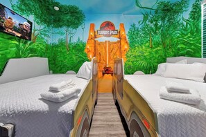 14 bedrooms, iron/ironing board, travel crib, free WiFi