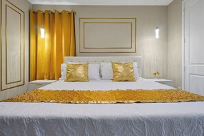 14 habitaciones, tabla de planchar con plancha y cuna de viaje 