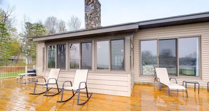 Cadillac Vacation Rental w/ Dock on Lake Mitchell!