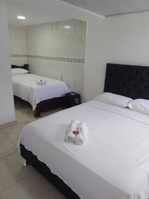 Free WiFi, bed sheets