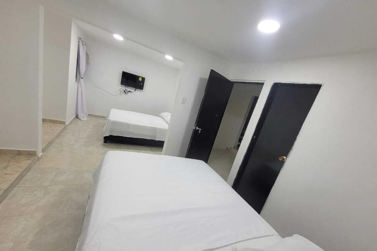 Free WiFi, bed sheets