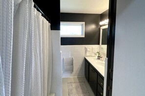 Hair dryer, towels
