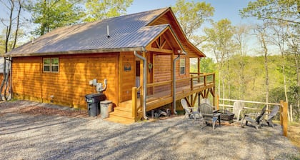 Mountain View & Fire Pit: Updated Murphy Cabin!