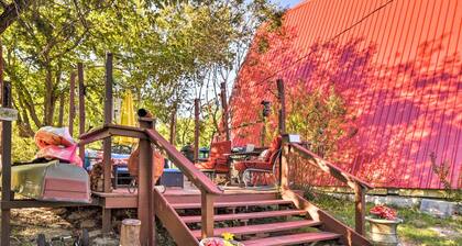Steps to Lake! Charming Cabin: Pool Access & Decks