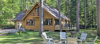 'deerskin Lodge' w/ Boat Dock & Fire Pit!