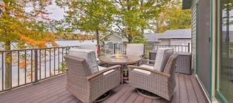 Family Home on Crystal Lake w/ Private Beach!