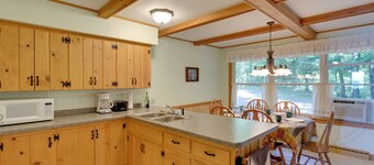 Eagle River Apartment w/ Private Dock & Fire Pit!