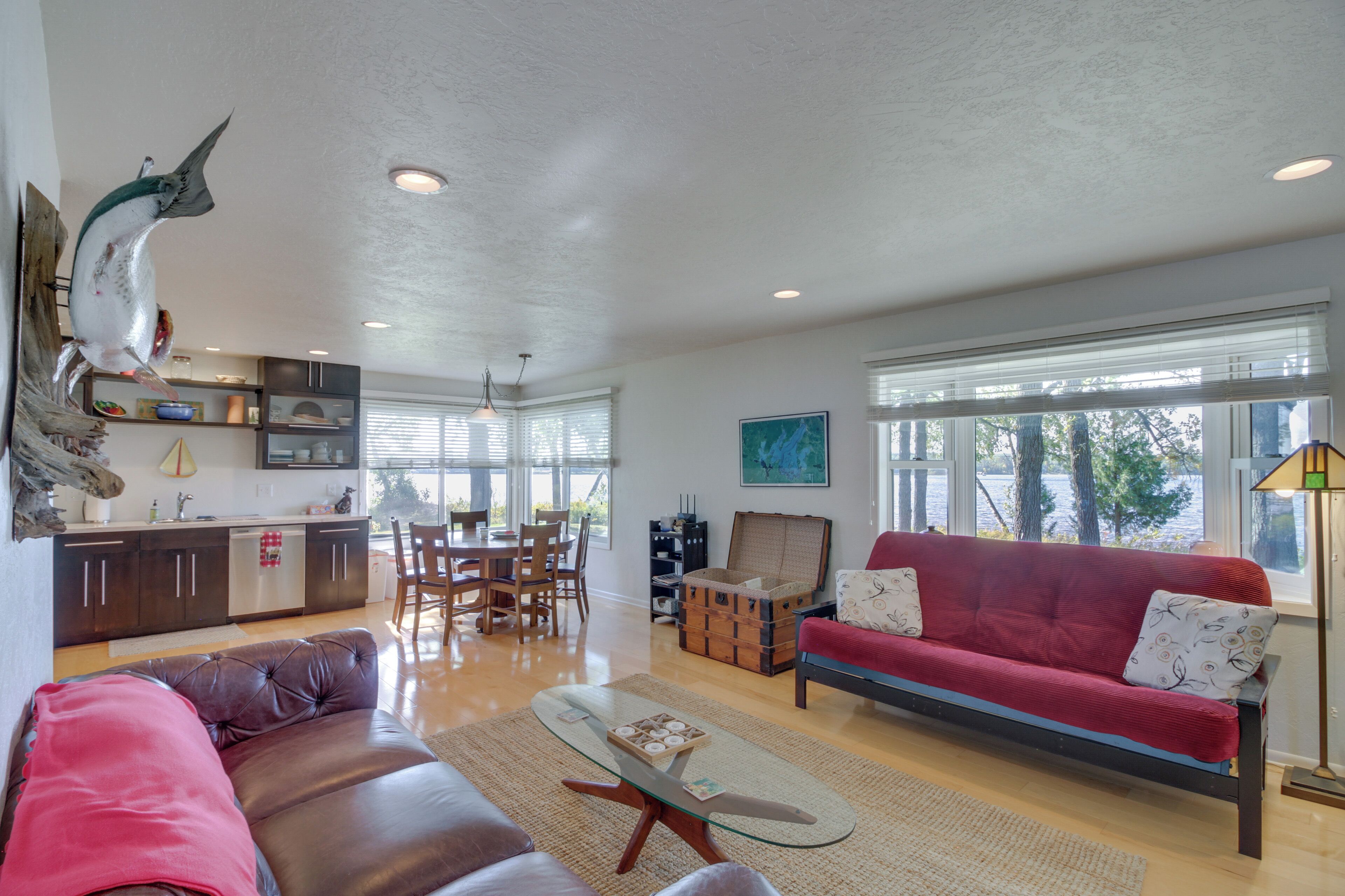 Lakefront Walker Home w/ Boat Dock & Lift!