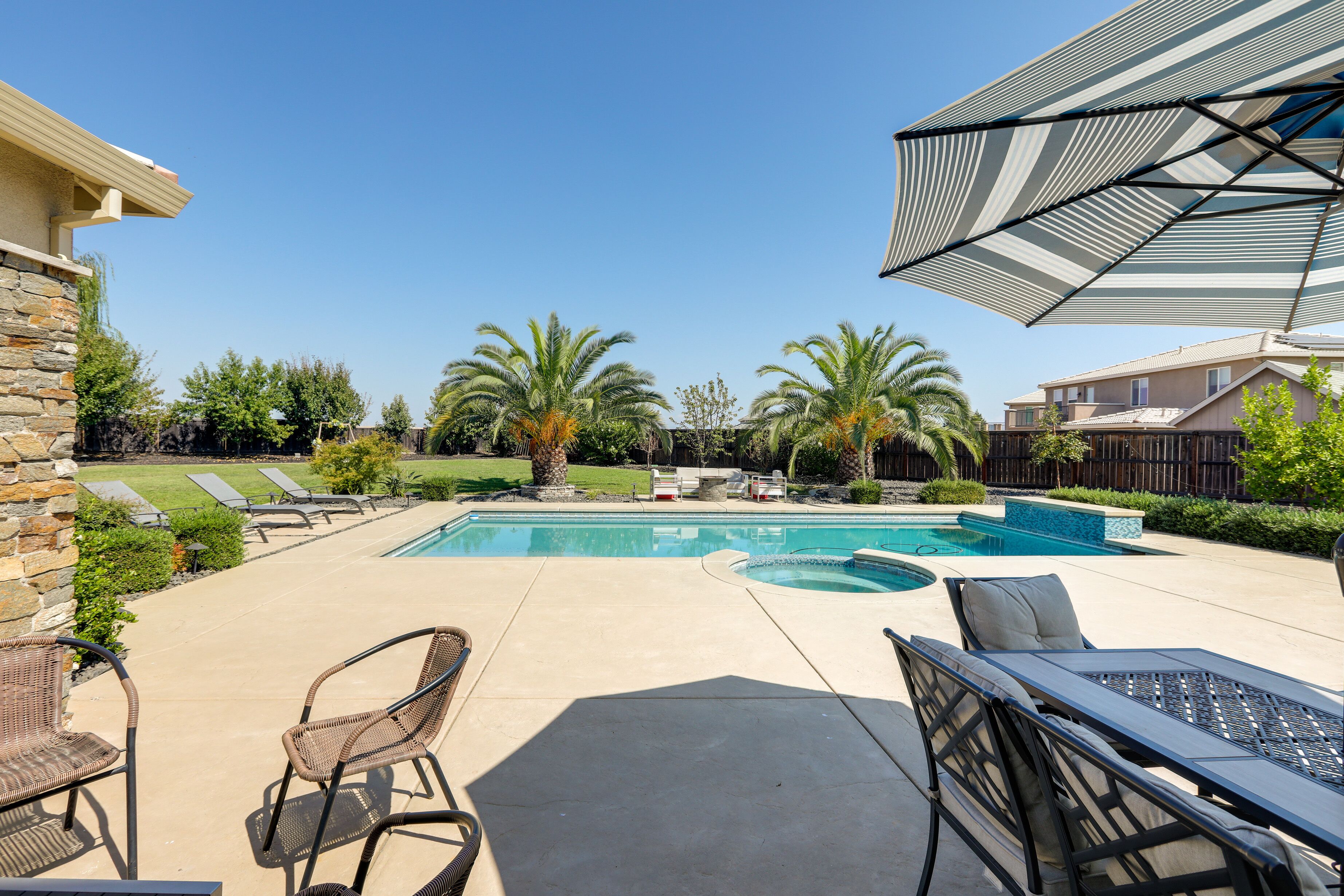 Luxe Roseville Home w/ Pool & Hot Tub!