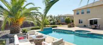 Luxe Roseville Home w/ Pool & Hot Tub!