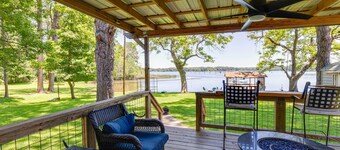 Lakefront Daingerfield Retreat w/ Shared Dock!