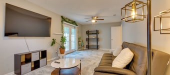 Lovely Little Rock Home w/ Fire Pit & Yard!
