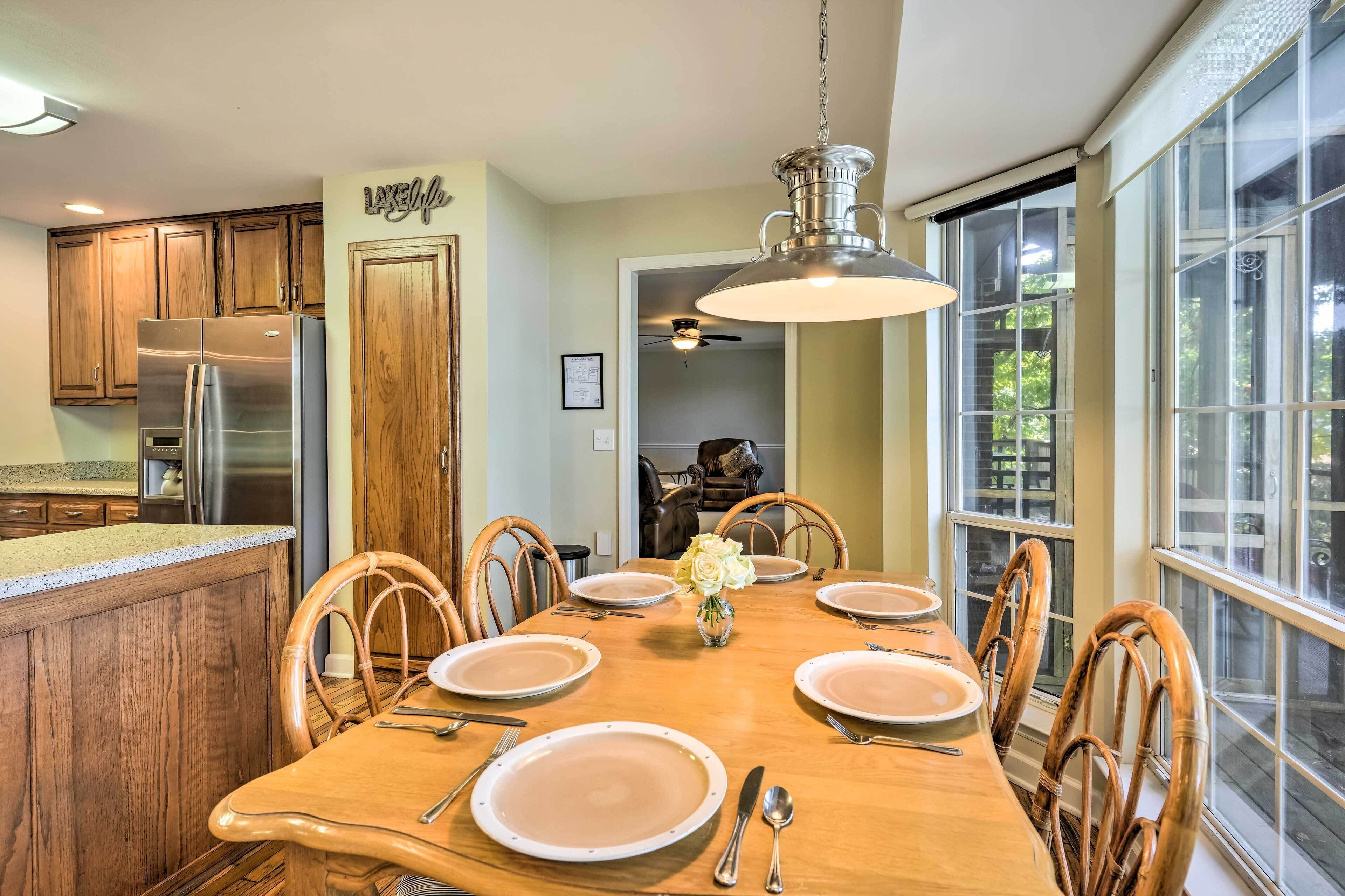 Ideal Chickamauga Lake Home + Dock & Fire Pit