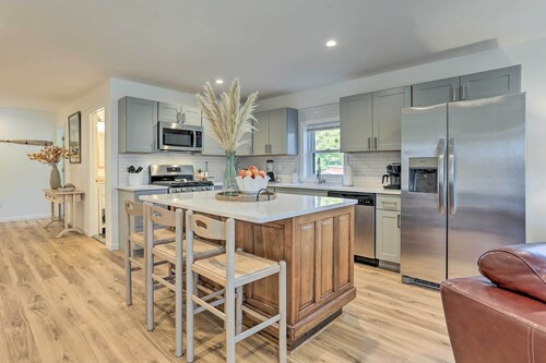 Modern Mohican Lake Abode w/ Fire Pit & Views