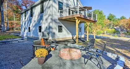 Modern Mohican Lake Abode w/ Fire Pit & Views