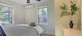 Modern Mohican Lake Abode w/ Fire Pit & Views