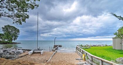 Lake Huron House w/ Grill + Beach Access!