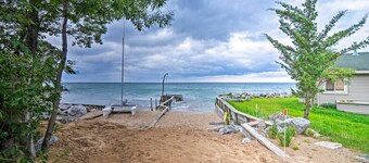 Lake Huron House w/ Grill + Beach Access!