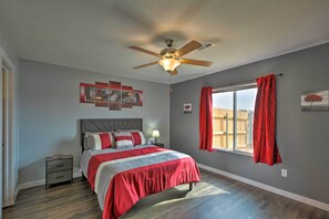 Appartement (3 Bedrooms) | 3 chambres, fer et planche à repasser, draps fournis