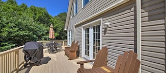 Modern Eckerty Home w/ Deck on Patoka Lake!