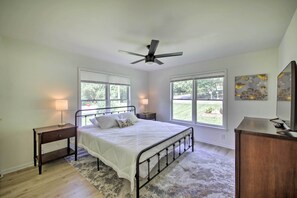 House (3 Bedrooms) | Interior - Modern Eckerty Home w/ Deck on Patoka Lake! (Eckerty)