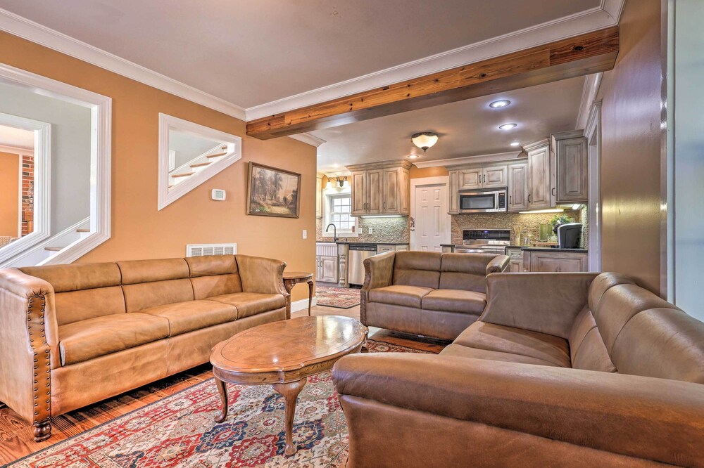 Secluded Getaway Home w/ Trails + Waterfall!