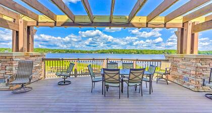 Walk to Beach: Lakefront Pocono Escape w/ Fire Pit