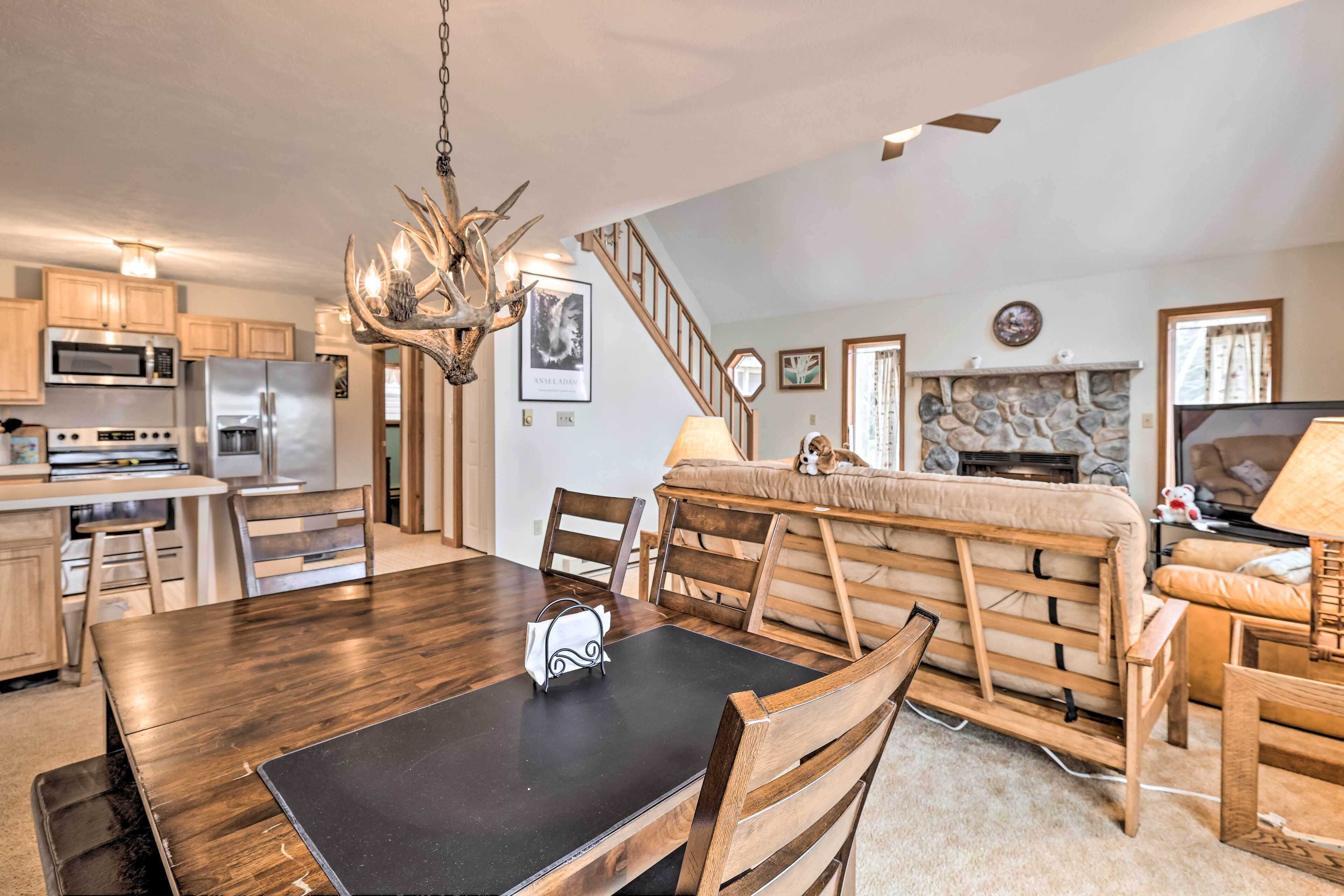 Pocono Lake Escape w/ Dock - Walk to Beach!