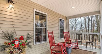 Serene Bloomington Home: Deck & Forest Views