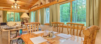 Secluded Farwell Cabin w/ Fire Pit & Gas Grill!