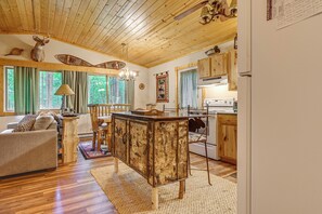 Interior - Secluded Farwell Cabin w/ Fire Pit & Gas Grill! (Farwell)