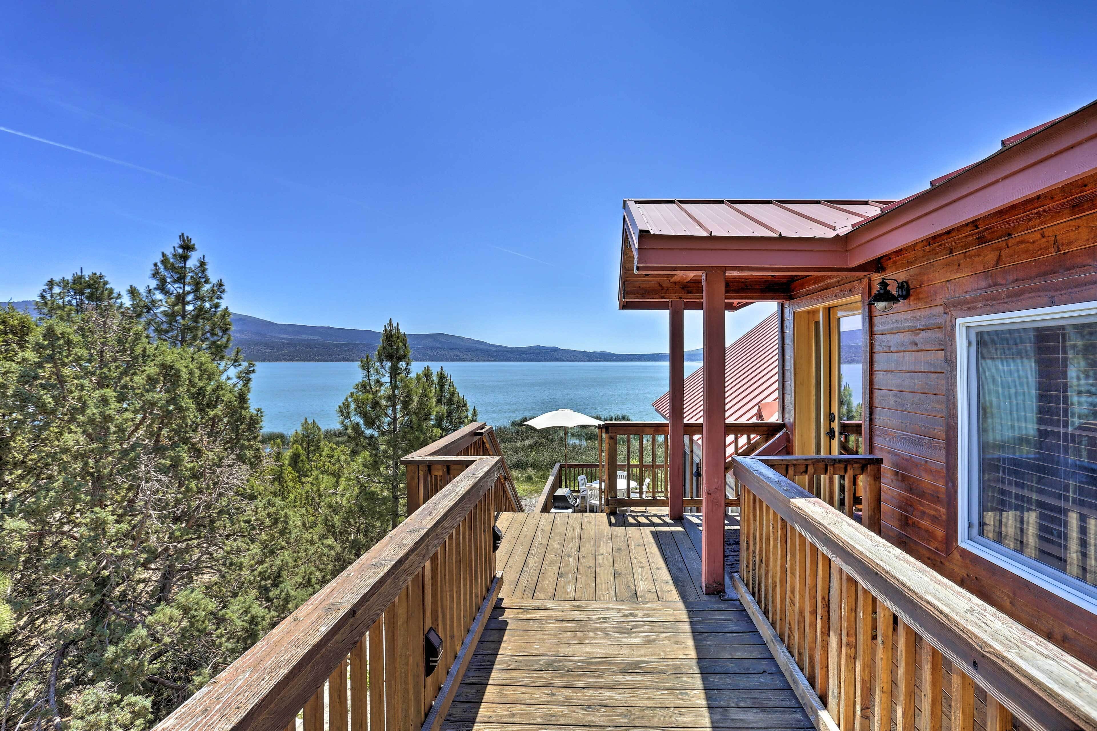 Scenic Susanville Cabin w/ Deck on Eagle Lake