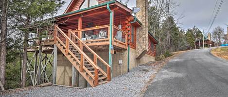 Façade de l’hébergement