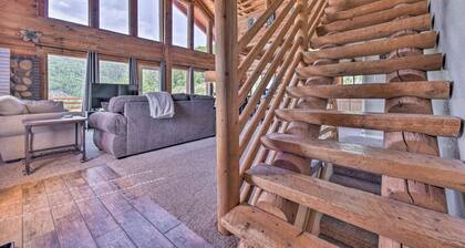 Spacious Hilltop Cabin w/ Deck & Scenic Views!