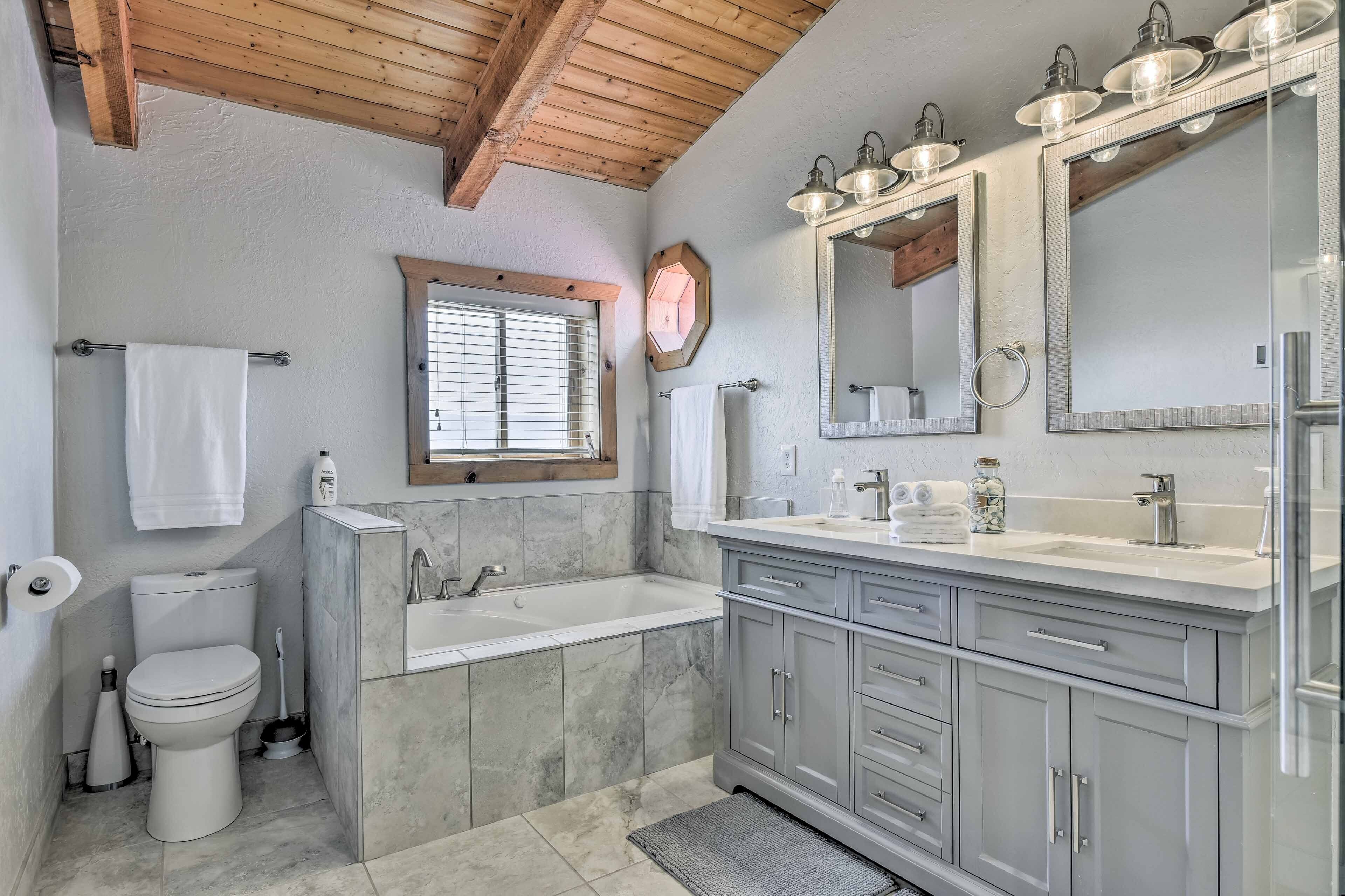 Spacious Hilltop Cabin w/ Deck & Scenic Views!