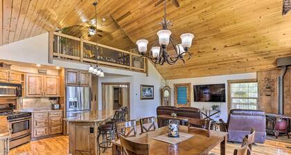 Updated Garden Valley Home w/ Fire Pit & Game Room