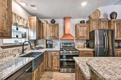 Unique Mtn Getaway w/ Stunning Outdoor Area!