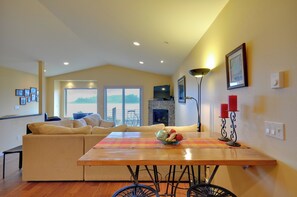 Interior - Waterfront Oregon Abode w/ Balcony & Ocean Views! (Newport)