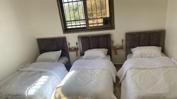 Basic Triple Room | Egyptian cotton sheets, premium bedding, individually decorated