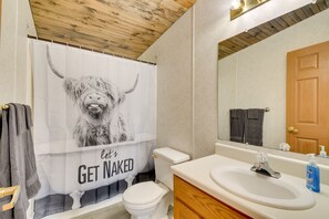 Hair dryer, towels - Near Waterville: Cozy Midcoast Vacation Rental! (Albion)
