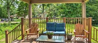 Cabin w/ Dock & Porch Across From Balsam Lake