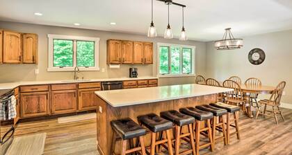 Cabin w/ Dock & Porch Across From Balsam Lake